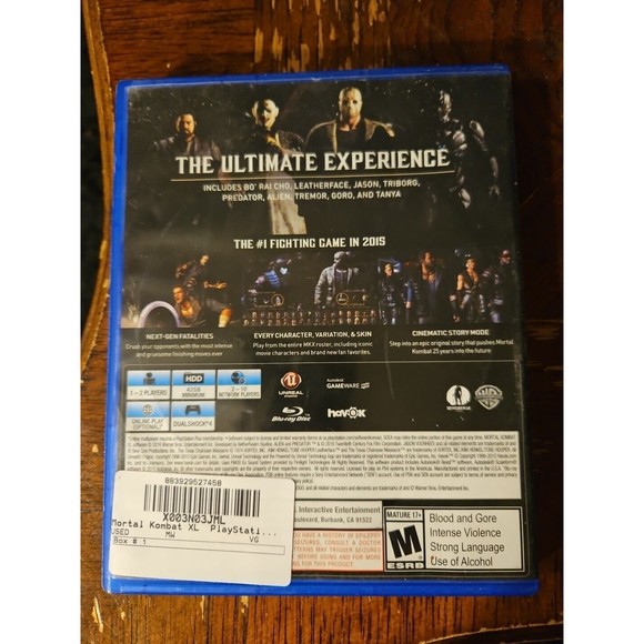 Mortal Kombat XL - Sony PlayStation 4 - Picture 2 of 4